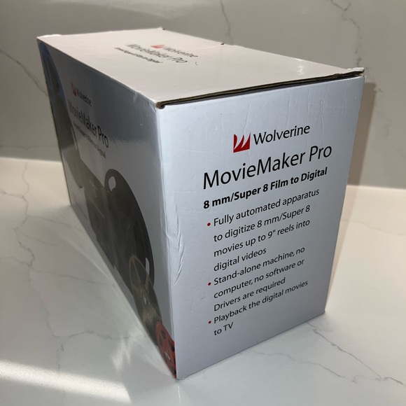 Wolverine 8mm & Super 8 Reels to Digital MovieMaker Pro Film Digitizer EUC - Picture 2 of 15